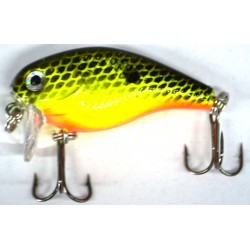 Воблер для риболовлі Феїма, модель L1225, 38мм, 4,5гр, заглиблення 0-1,0м, колір № 6